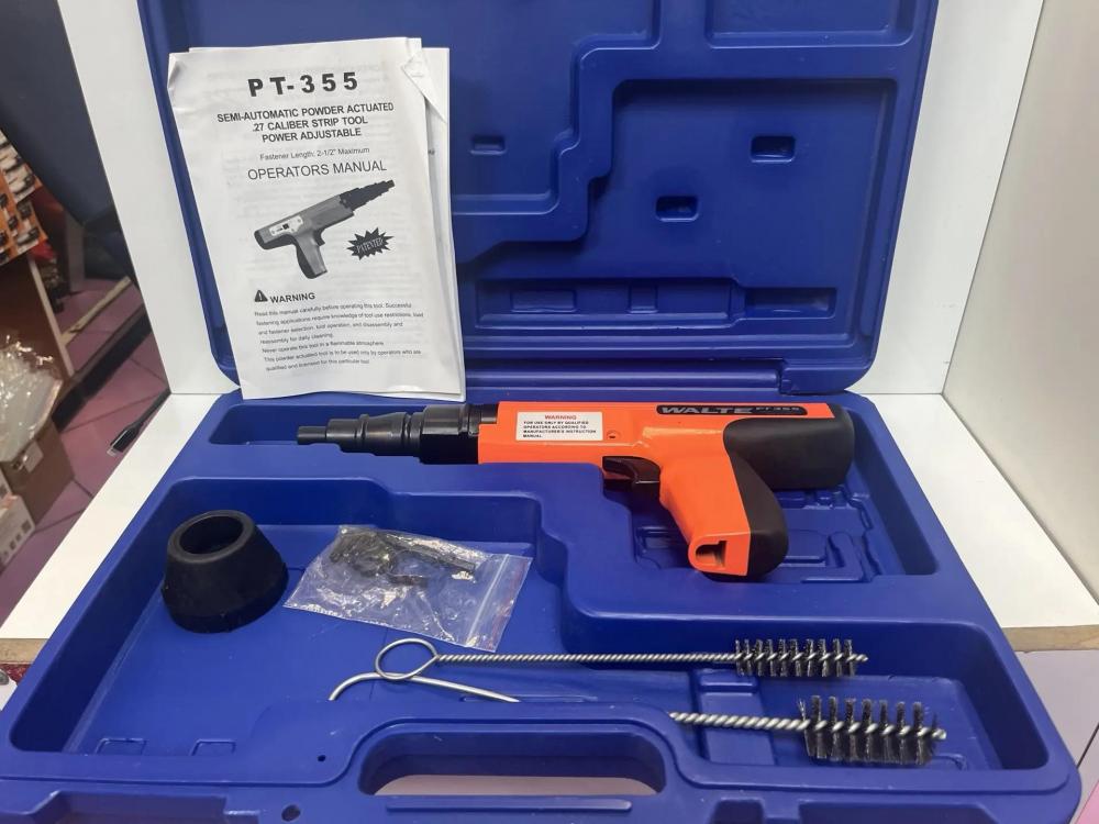  Монтажный пороховой полуавтоматический пистолет Fixpistols Walte PT355