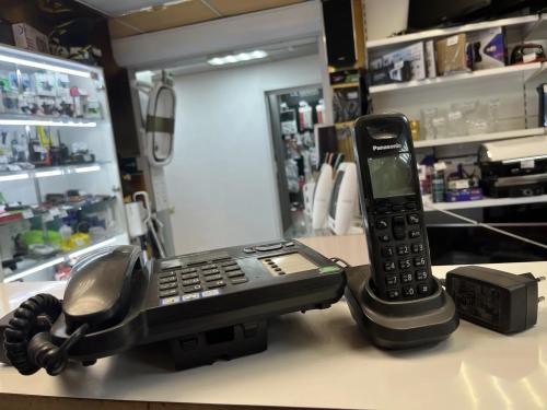 Стационарный телефон Panasonic, 2 в 1